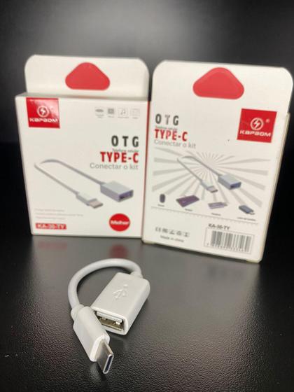 Imagem de Cabo adaptador OTG tipo-c - kapbom