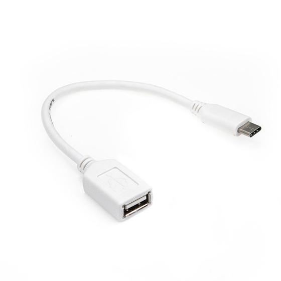 Imagem de Cabo Adaptador Tipo C Otg Pendrive Para Celular E Tablet
