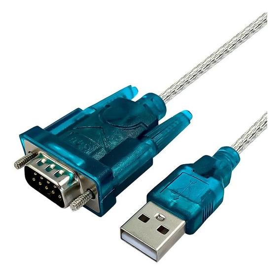 Imagem de Cabo Adaptador Usb 2.0 Serial Conversor Rs232 Db9 9 Pinos