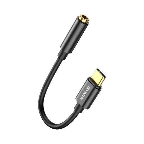 Imagem de Cabo Adaptador USB-C para 3,5mm Auxiliar - Compatível com Huawei P20, Xiaomi Mi 10 e Outros