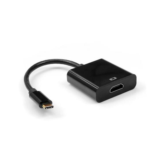 Imagem de Cabo Adaptador USB-C Para HDMI ADP-USBCHDMI10BK PlusCable - PLUS CABLE