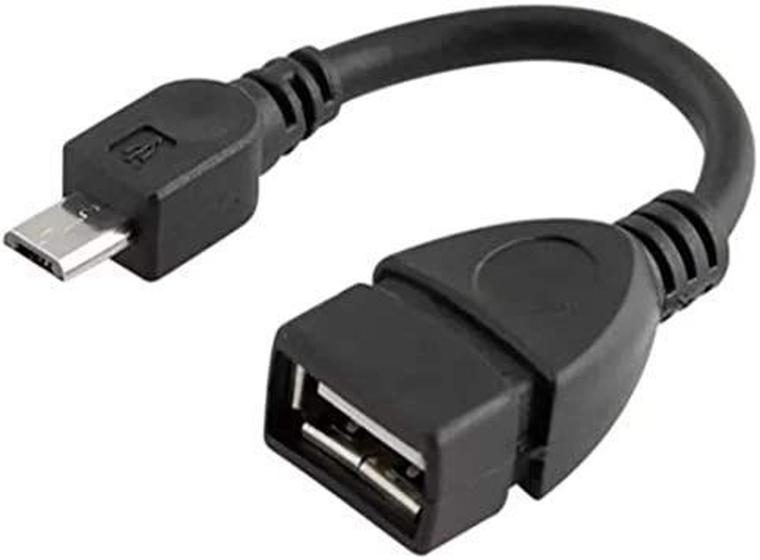 Imagem de Cabo Adaptador USB Micro USB  Otg Usb Fêmea - Otg - Info