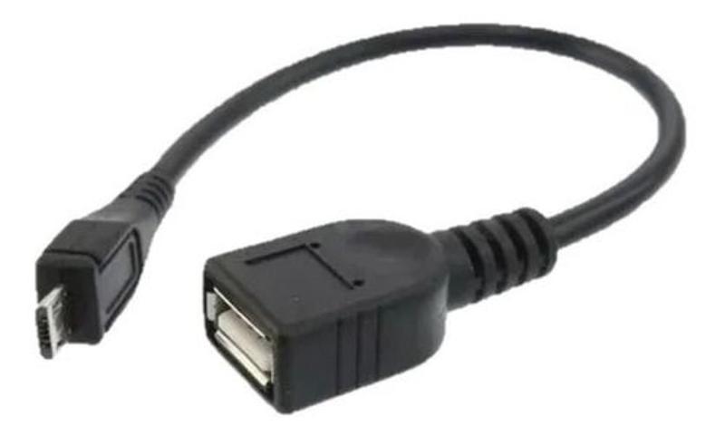 Imagem de Cabo Adaptador V8 Otg Micro Usb Fêmea Celular Tablet Pendriv