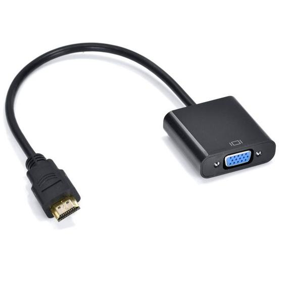 Imagem de Cabo adaptador VGA - HDMI 30 cm