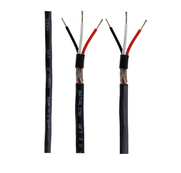 Imagem de Cabo AFT 4X20 AWG Rolo de 100 Metros Preto Datalink