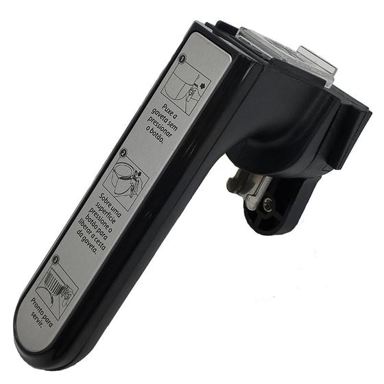 Cabo Alça Puxador Preto Inox Compatível com Fritadeira Elétrica Air Fryer Mondial NAF-05-4L Menor preço em Cabo Alça Puxador Preto Inox Compatível com Fritadeira Elétrica Air Fryer Mondial NAF-05-4L