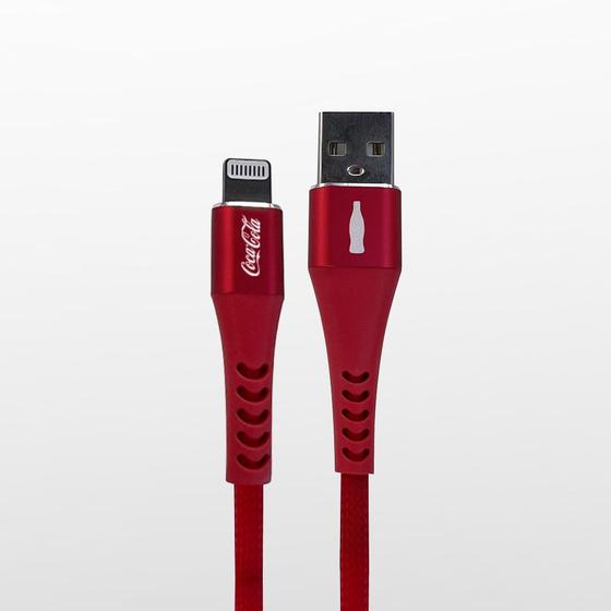 Imagem de Cabo Apple MFi USB Coca-Cola Original Homologado