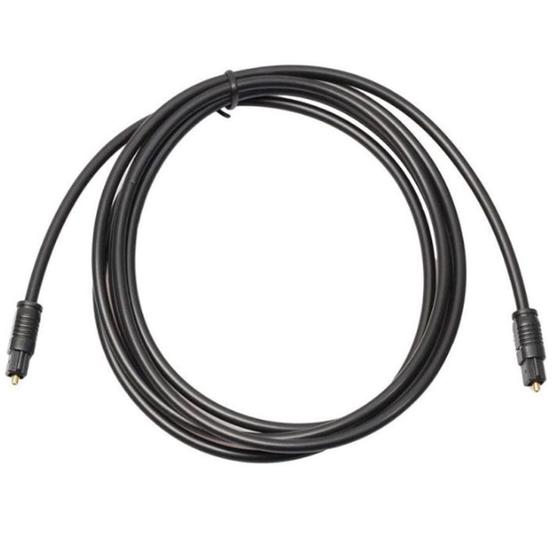 Imagem de Cabo Áudio Óptico Digital Toslink 3 Metros P/ Tv Computador