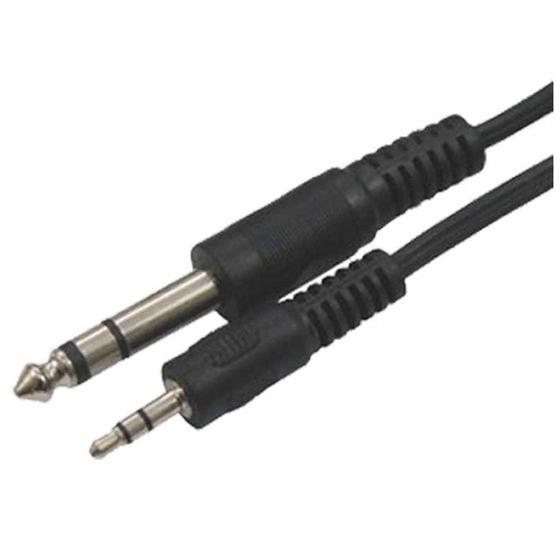 Imagem de Cabo audio p2 (m) x p10 (m) 3m le55133m / un / p5
