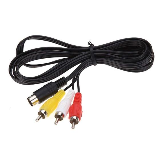 Imagem de Cabo AV 9 Pinos para RCA - Compatível com Genesis 2 e 3
