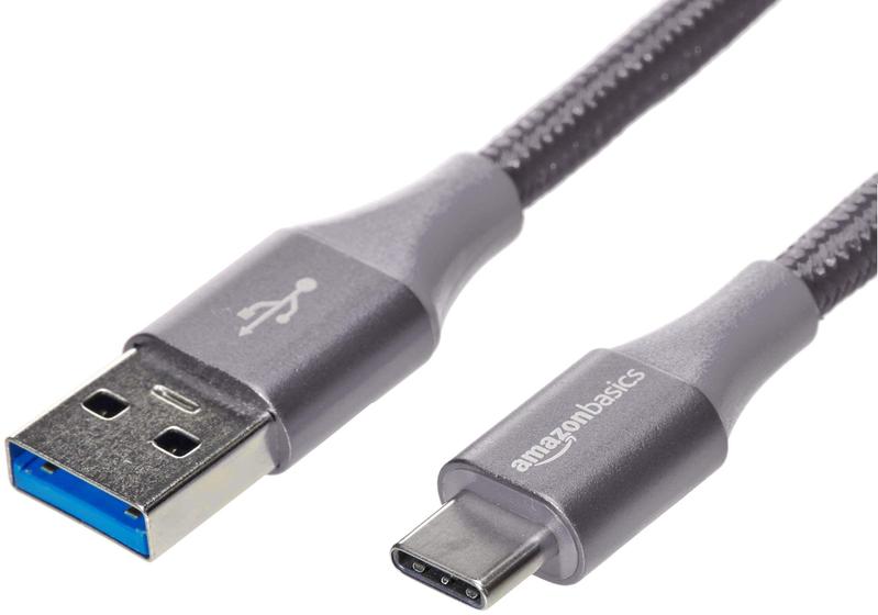 Imagem de Cabo Carregador Amazon Basics USB-C para USB-A - 1,8m - 3.1 Gen 1