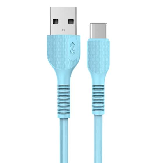 Imagem de Cabo Carregador Celular Flexivel Usb Tipo C Pvc 1m Letron