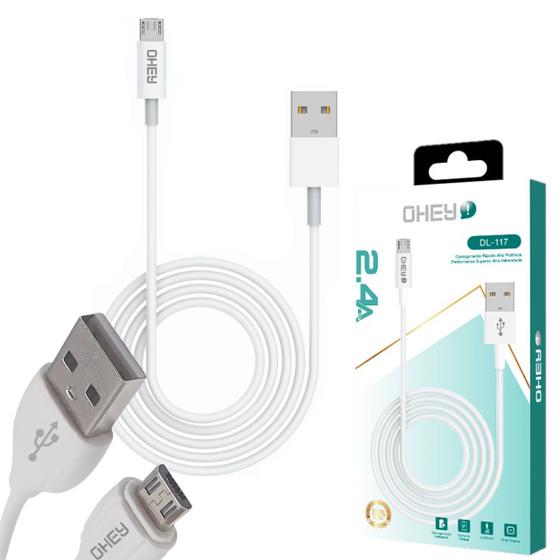 Imagem de Cabo Carregador Celular Lightining Usb C Micro Usb Cabo De Dados 2 Metros Rápido