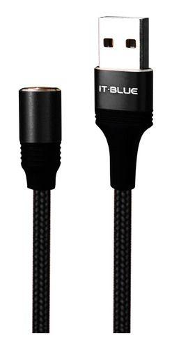 Imagem de Cabo Carregador Magnético Usb 3em1 Para Android Ou iPhone