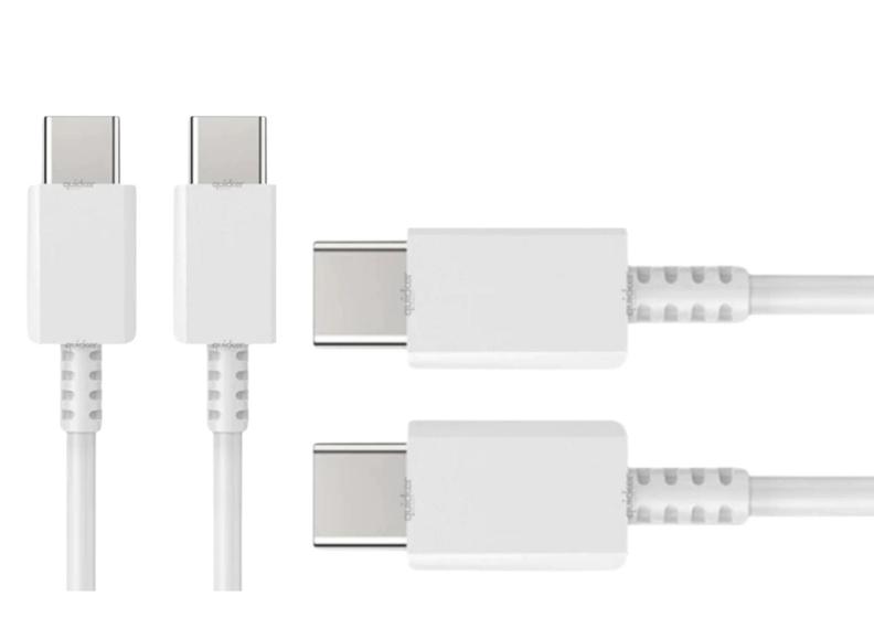 Imagem de Cabo Carregador Original duplo C para Samsung A70 / A71 / A72