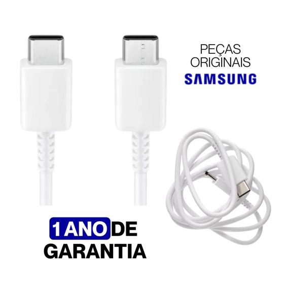 Imagem de Cabo Carregador Samsung Usb C S23+ S22 S21 S20 Fe Original