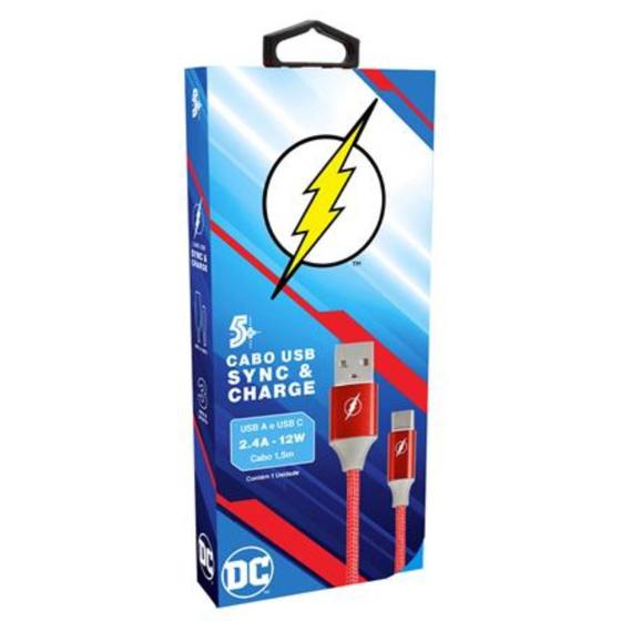 Imagem de Cabo Carregador Turbo 1,5M Usb-C The Flash