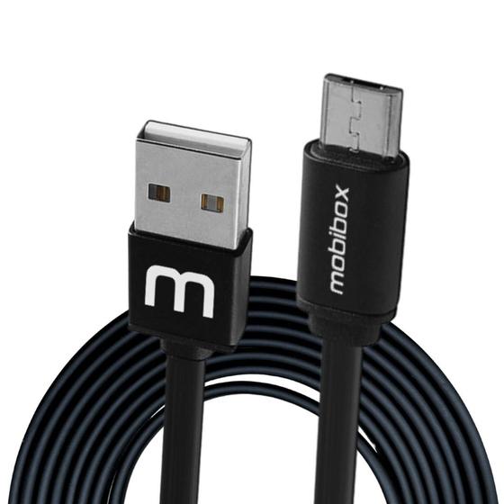 Imagem de Cabo carregador turbo - Micro USB / entrada USB - 2 metros - Original Garantia 1 ano - Ultra resistente