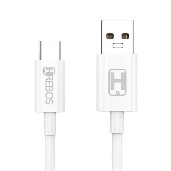 Imagem de Cabo Carregador Turbo Type-C com 2 Metros - HREBOS