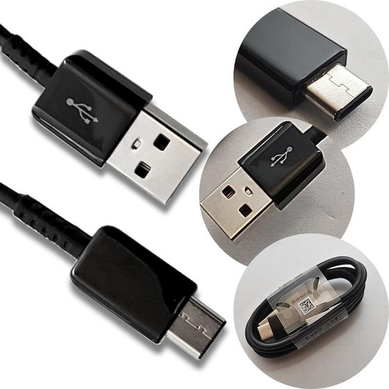 Cabo Carregador USB Tipo C Samsung Menor preço em Cabo Carregador USB Tipo C Samsung