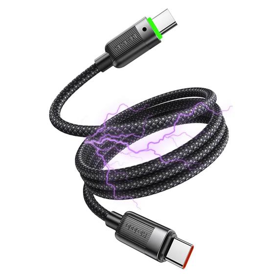 Imagem de Cabo Celular Usb-C P/ Tipo-C Para Celular Turbo Mcdodo 1m
