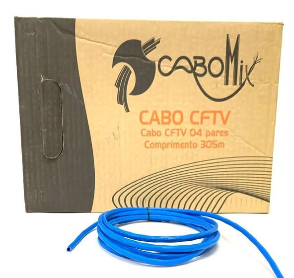 Imagem de CABO CFTV Cat5 MIX ALCU 10m - 10 Metros - Rb Tronics Nfe