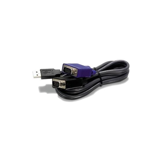 Imagem de Cabo Chaveador 3.0M Tk-Cu10 Kvm 2 1 Usb 1.1Vga Preto