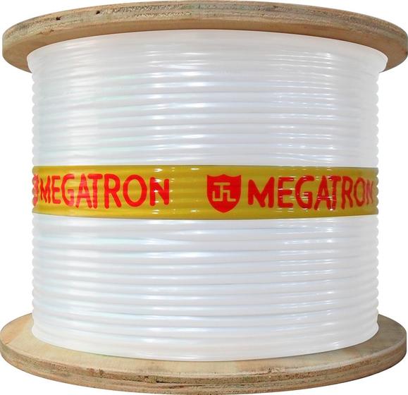 Imagem de Cabo Coaxial Rf 0,4/2,5 + Bip 2x26awg Bobina 300m Br Megatron