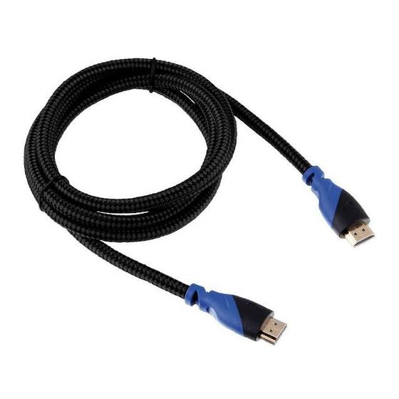 Imagem de Cabo Conector Hdmi 1.4 1.8m Wi235 Nylon Multilaser