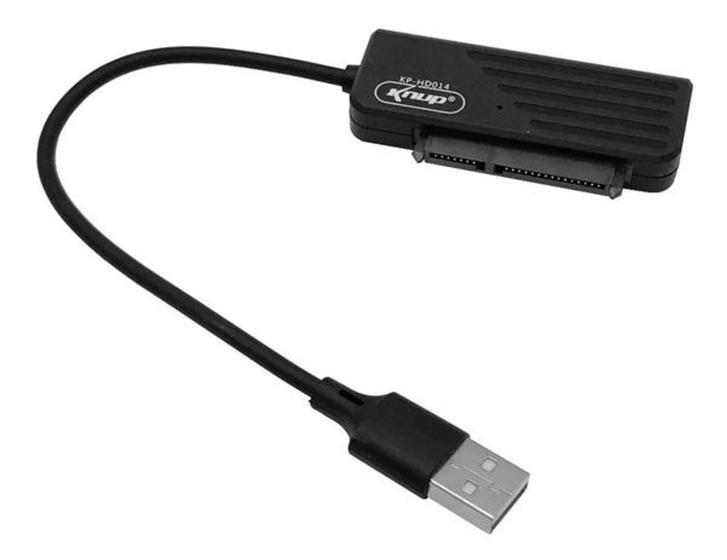 Imagem de Cabo Conversor Adaptador Ssd Hd Sata Notebook 2,5 P/ Usb 2.0 - Kp-Hd014