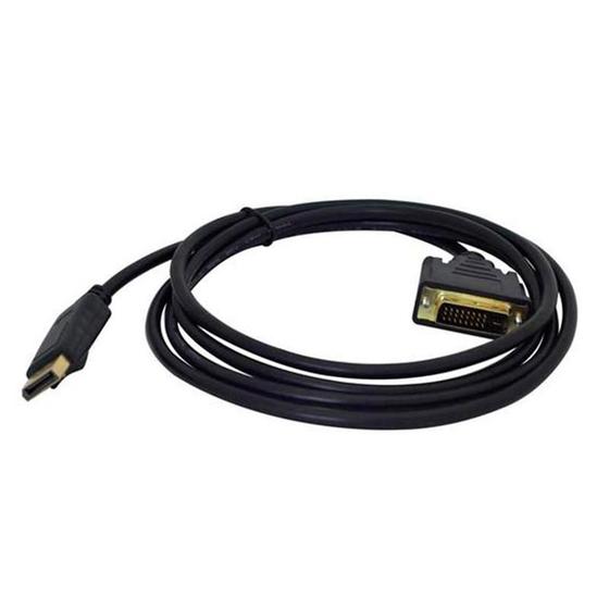 Imagem de Cabo Conversor DisplayPort para DVI-I - 1,8 metros - 24+1 Pinos DisplayPort M X DVI-I M
