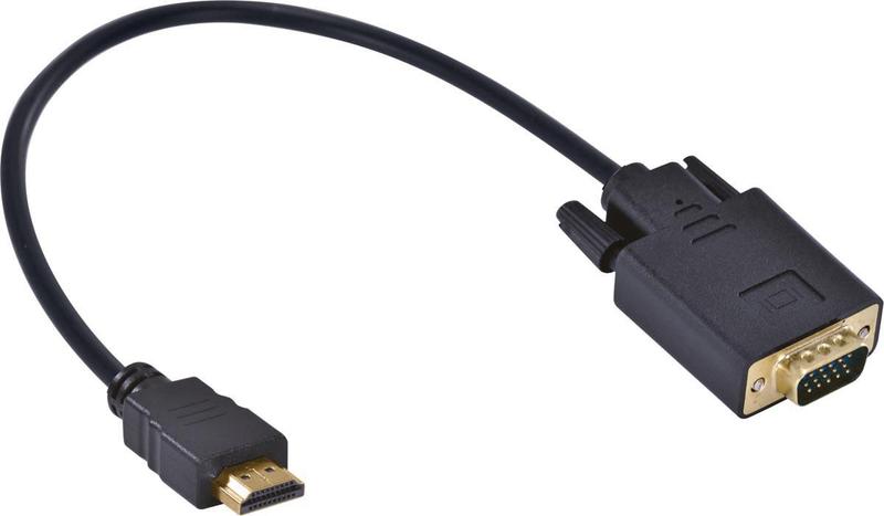 Imagem de Cabo Conversor Hdmi X Vga 1080i 30cm F018