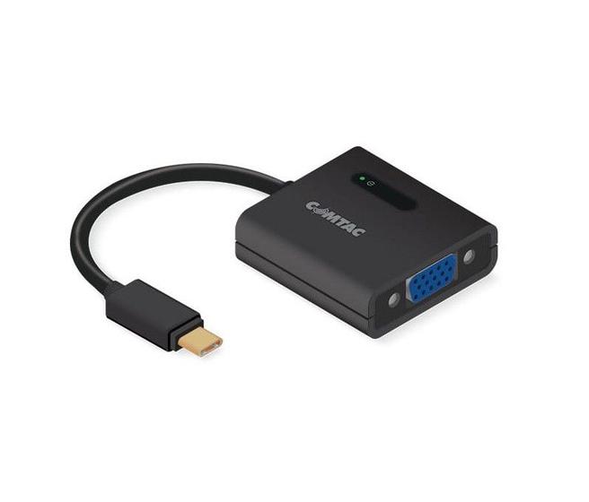 Imagem de Cabo Conversor USB-C (3.1) Macho para VGA Fêmea Comtac 9329