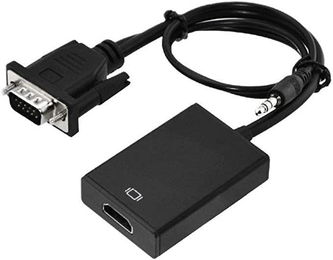 Imagem de Cabo Conversor VGA para HDMI c Áudio e Vídeo1080p