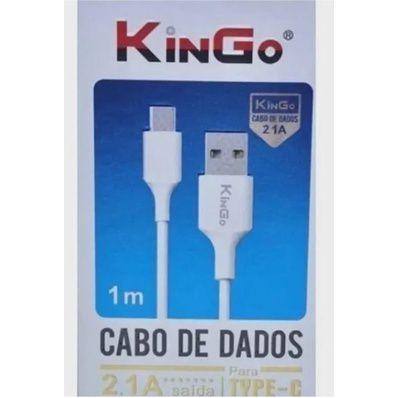 Imagem de Cabo Dados Carga Kingo Tipo-c V8 Lightning USB Motorola LG Samsung