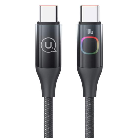 Imagem de Cabo Dados E Carregamento Rápido Usams Usb-c 100w Pd 1,2m