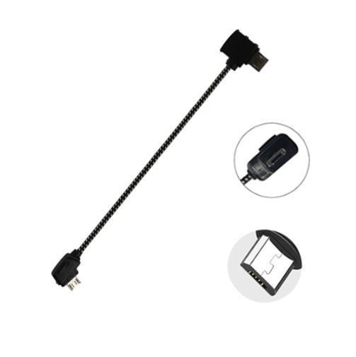 Imagem de Cabo Dados Rc Quadrado Para Micro Usb Controles Drones Dji