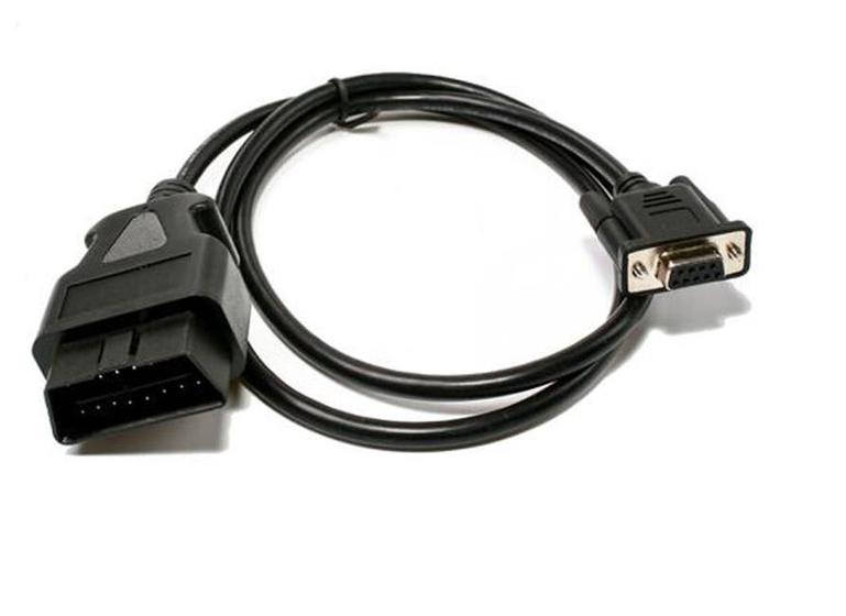 Imagem de Cabo Db09 para Obd2 16 Pinos Porta Serial Rs232 9 Pinos