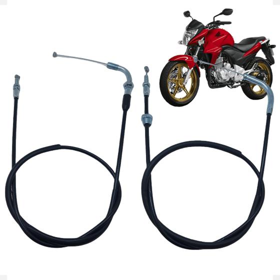 Imagem de Cabo De Acelerador A + B Para Honda CB 300R 2009 2010 2011 2012 2013 2014 2015 Com ABS CB300R