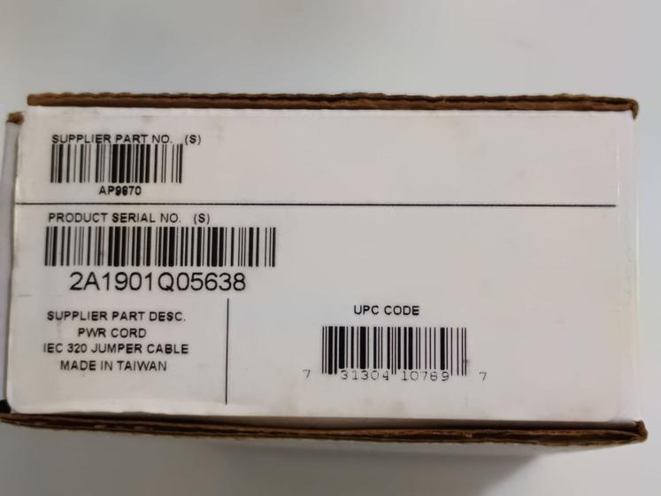 Imagem de Cabo de Alimentação APC (AP9870)