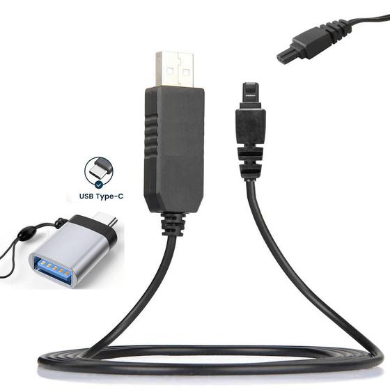 Imagem de Cabo de Alimentação CA-560 USB 3.0 com Adaptador USB-C para Canon PowerShot e Filmadoras