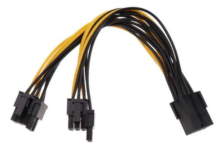 Imagem de Cabo De Alimentação De Vídeo Pci-E 8 Pinos Para Dual 8 Pci-E