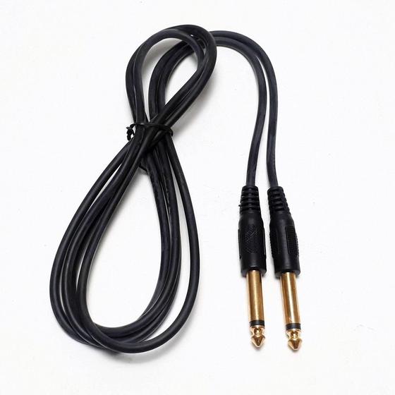 Imagem de Cabo De Audio P10 Mono X Mono P10 1.8M Gold Mxt