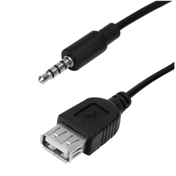 Imagem de Cabo De Audio P2 Macho X Usb Femea