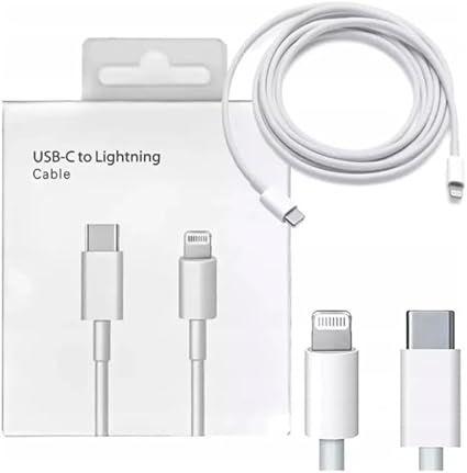 Imagem de Cabo de carregador Compatível com iPhone /Carga Rápida USB C Lightning Cabo Tipo C Cabo de Carregamento para iPhone 13/13 Pro