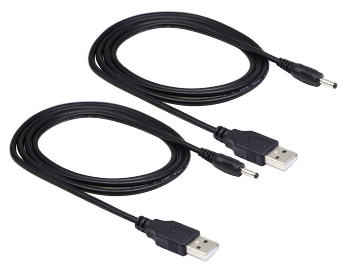 Imagem de Cabo de Carregamento USB 2.0 ZdycGtime - Conector DC 3,5 x 1,35mm