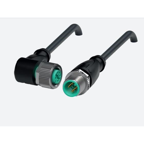 Imagem de Cabo De Conexo M12 0.3M V1-W-BK0,3M-PUR-U-V1-G PEPPERLFUCHS