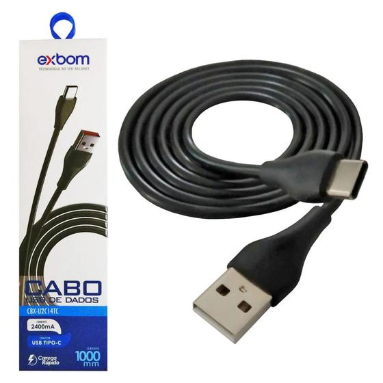 Imagem de Cabo de Dados Exbom 1 m USB - tipo C - Exbom - Megga25