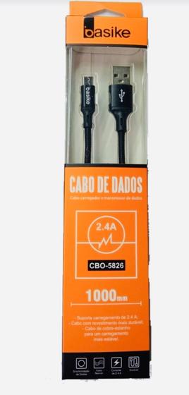 Imagem de Cabo de dados micro USB  Basike CBO-5826