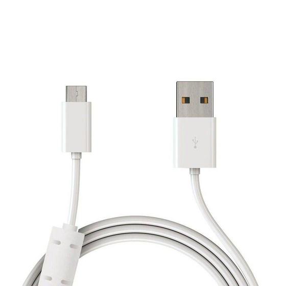 Imagem de Cabo de Dados Micro USB com Filtro 1.5M Branco